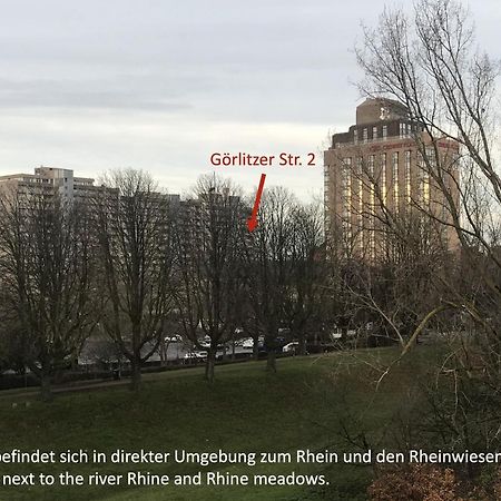 Apartment Rhein - Central - Balcony - Tradefair Neuss Exteriör bild